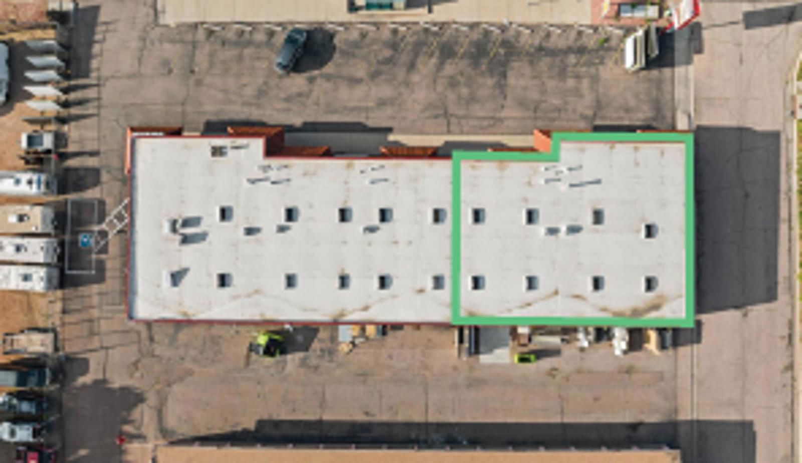 140 E Garden of the Gods Aerial Outline