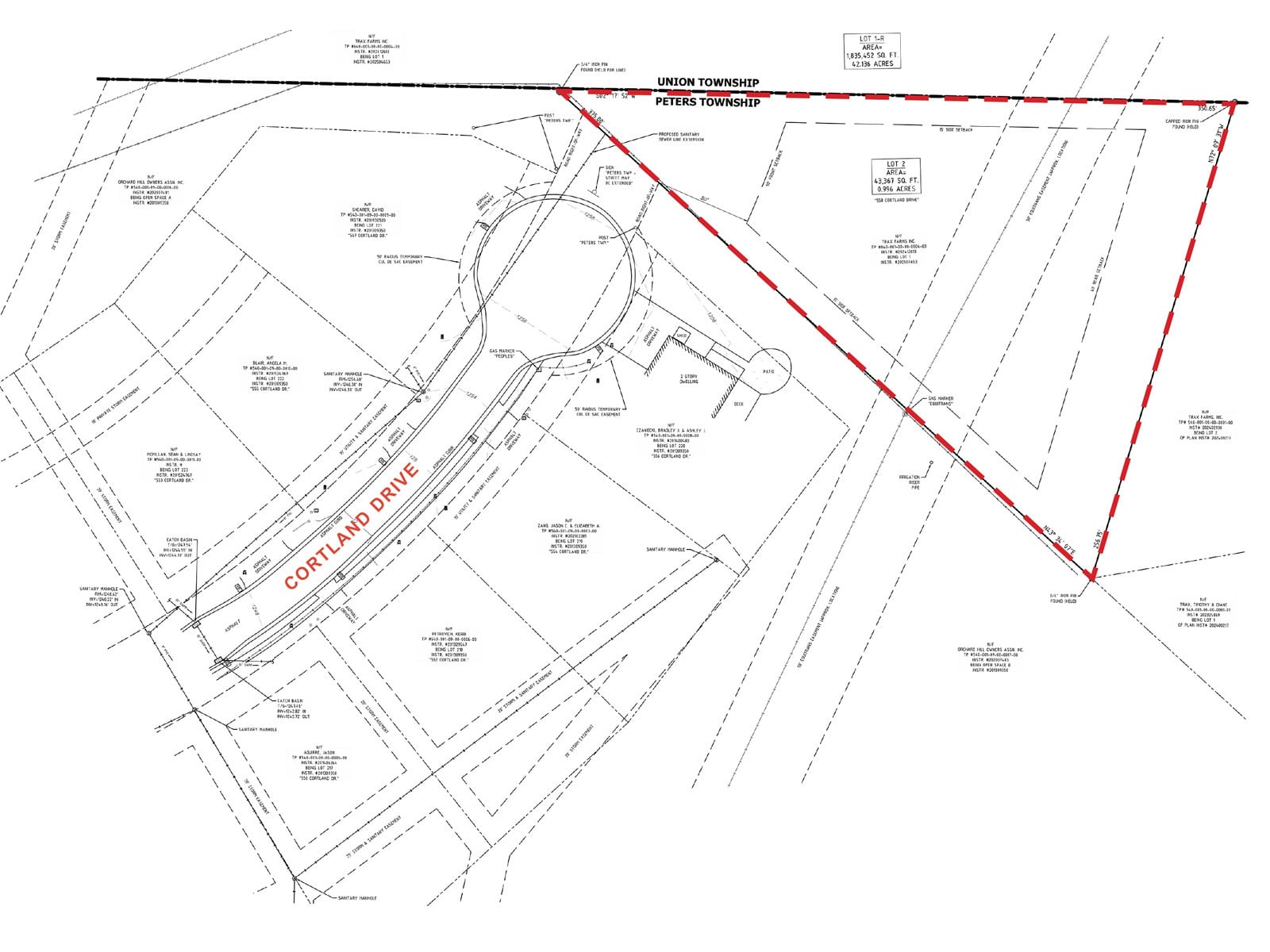 site plan survey GL