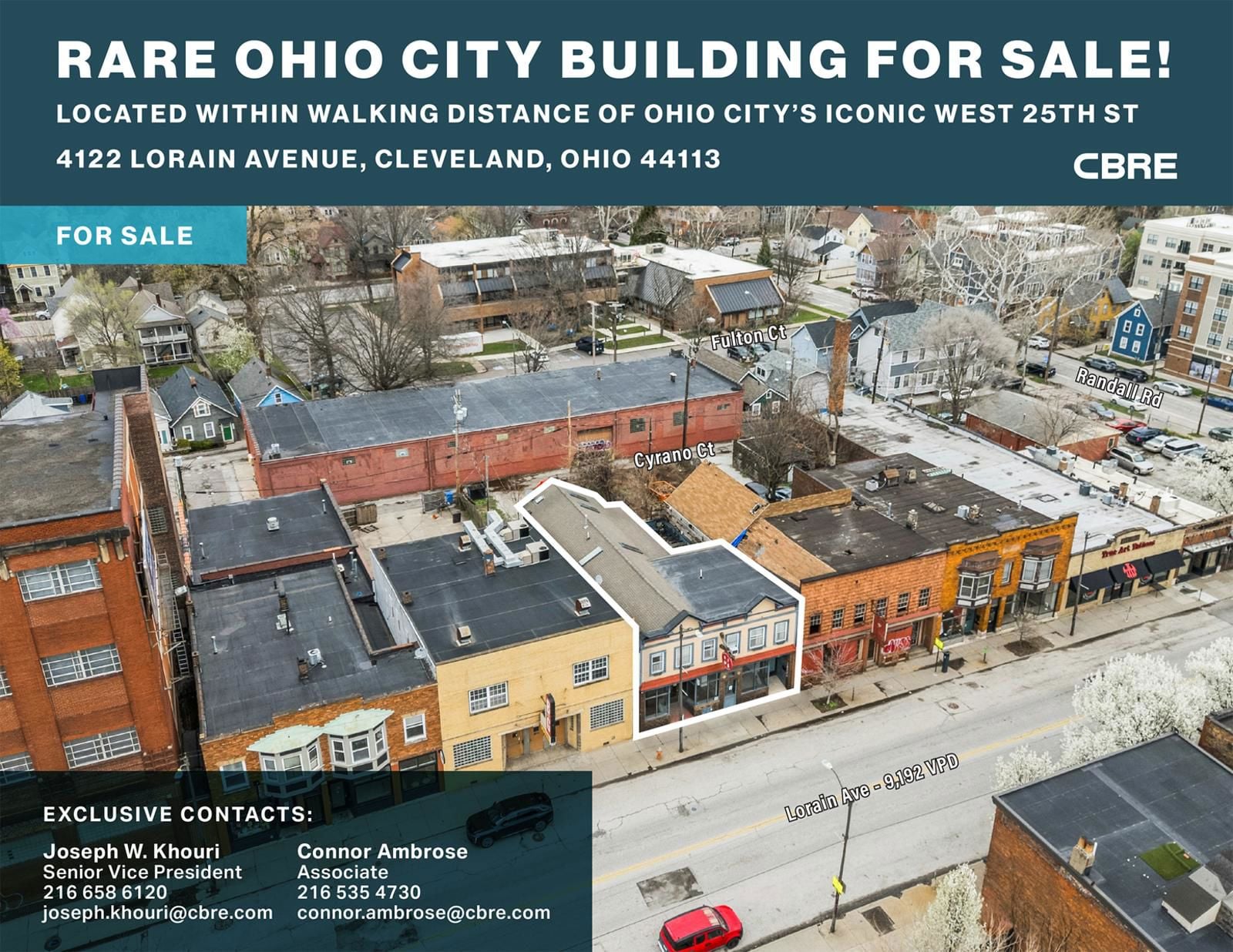 Rare Ohio City Building For Sale! 4122 Lorain Avenue - Image 1