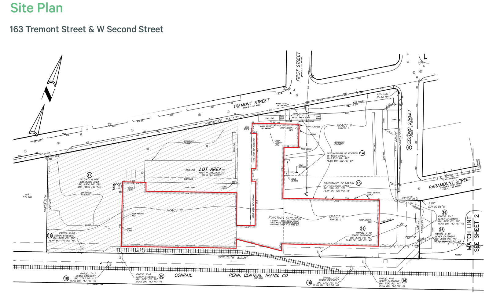 163-203 Tremont Street & W Second Street_Site Plan (1)