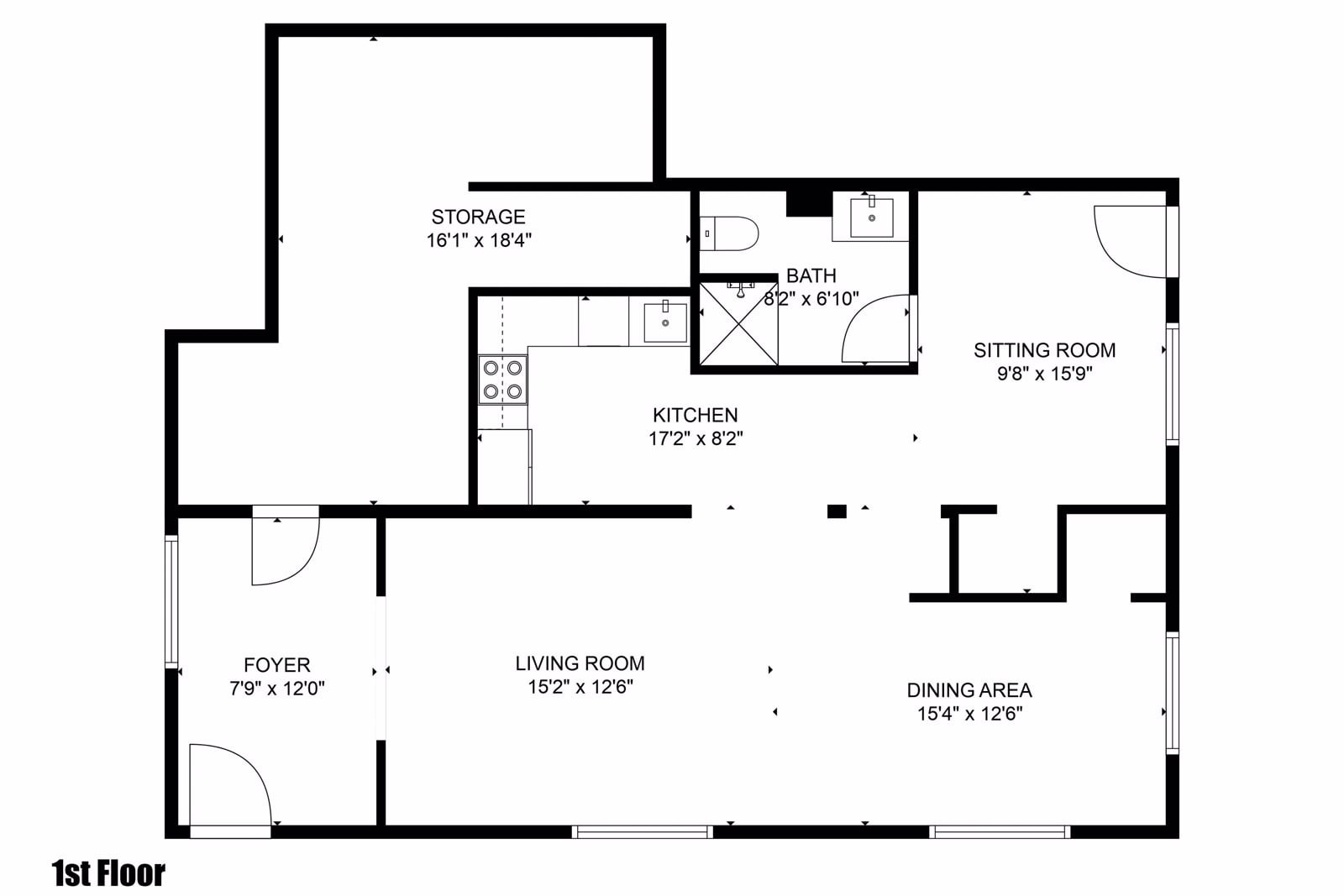 lower floor plan