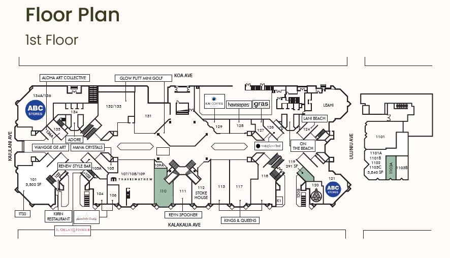 Floor Plan - 1st Floor