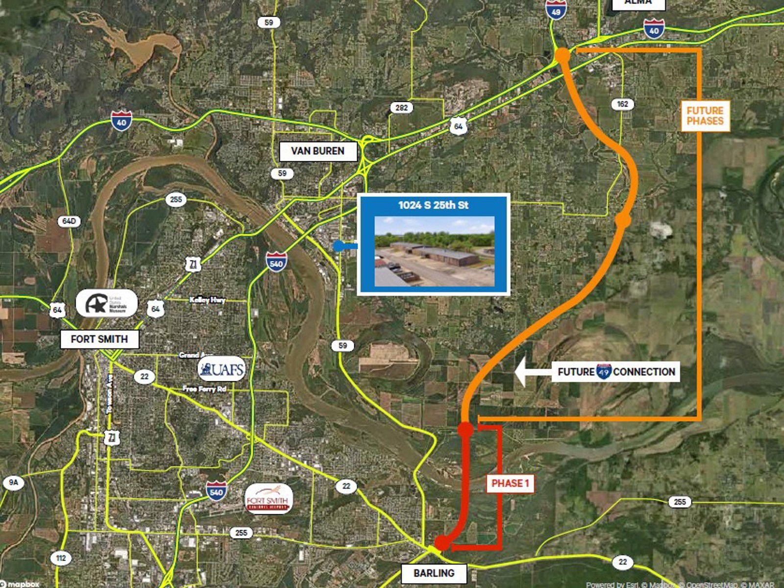 Industrial Building for Lease in Van Buren  1024 South 25th Street - Image 7