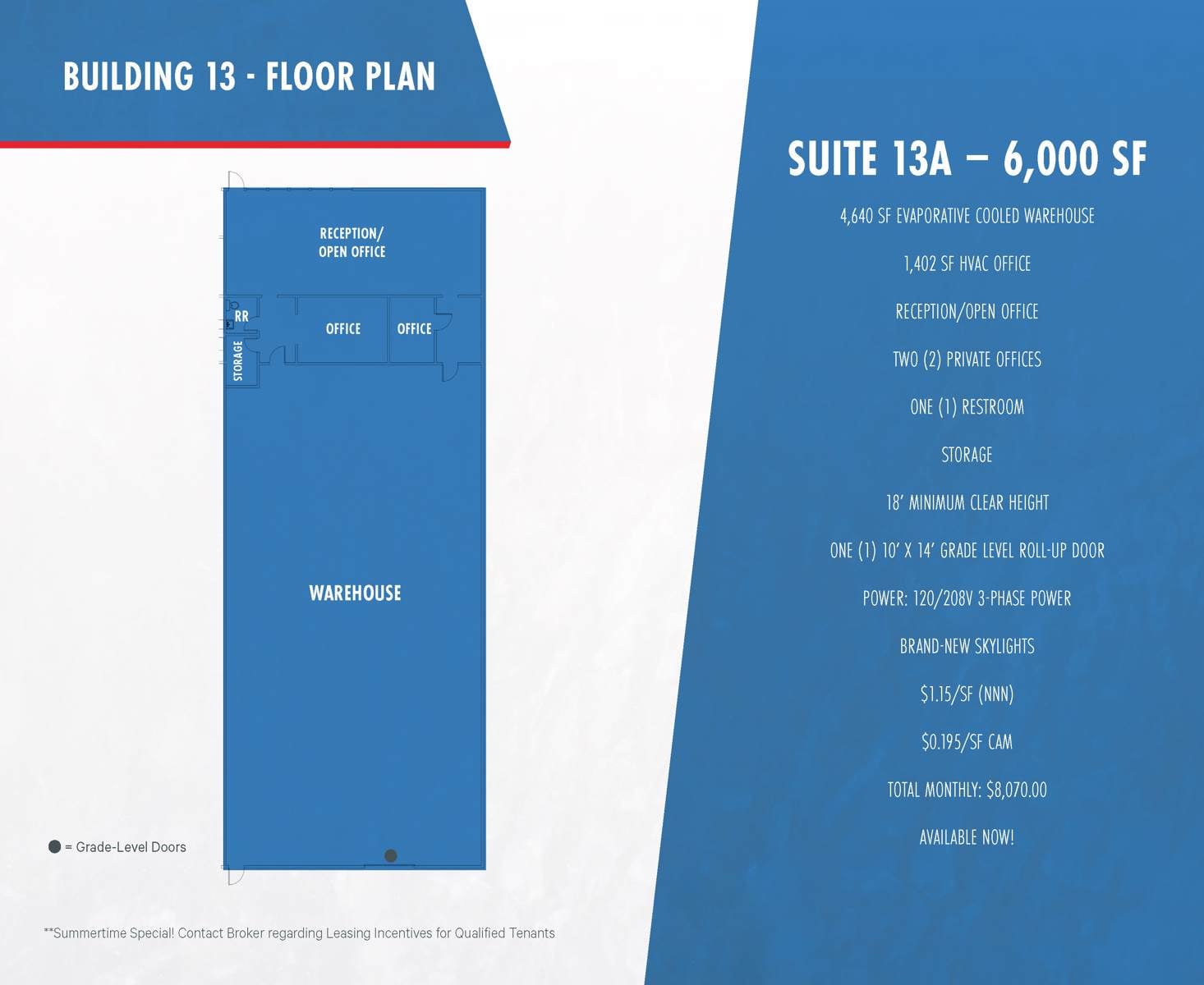 Suite 13A floorplan