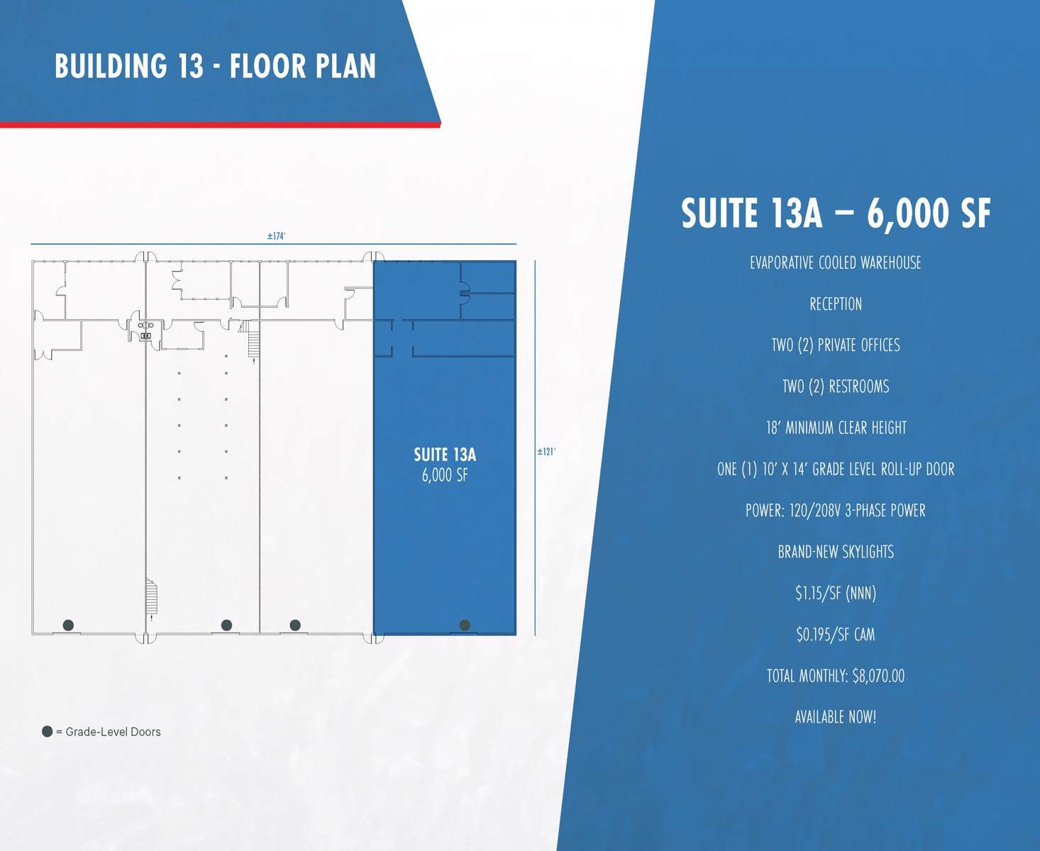 Suite 13A floorplan