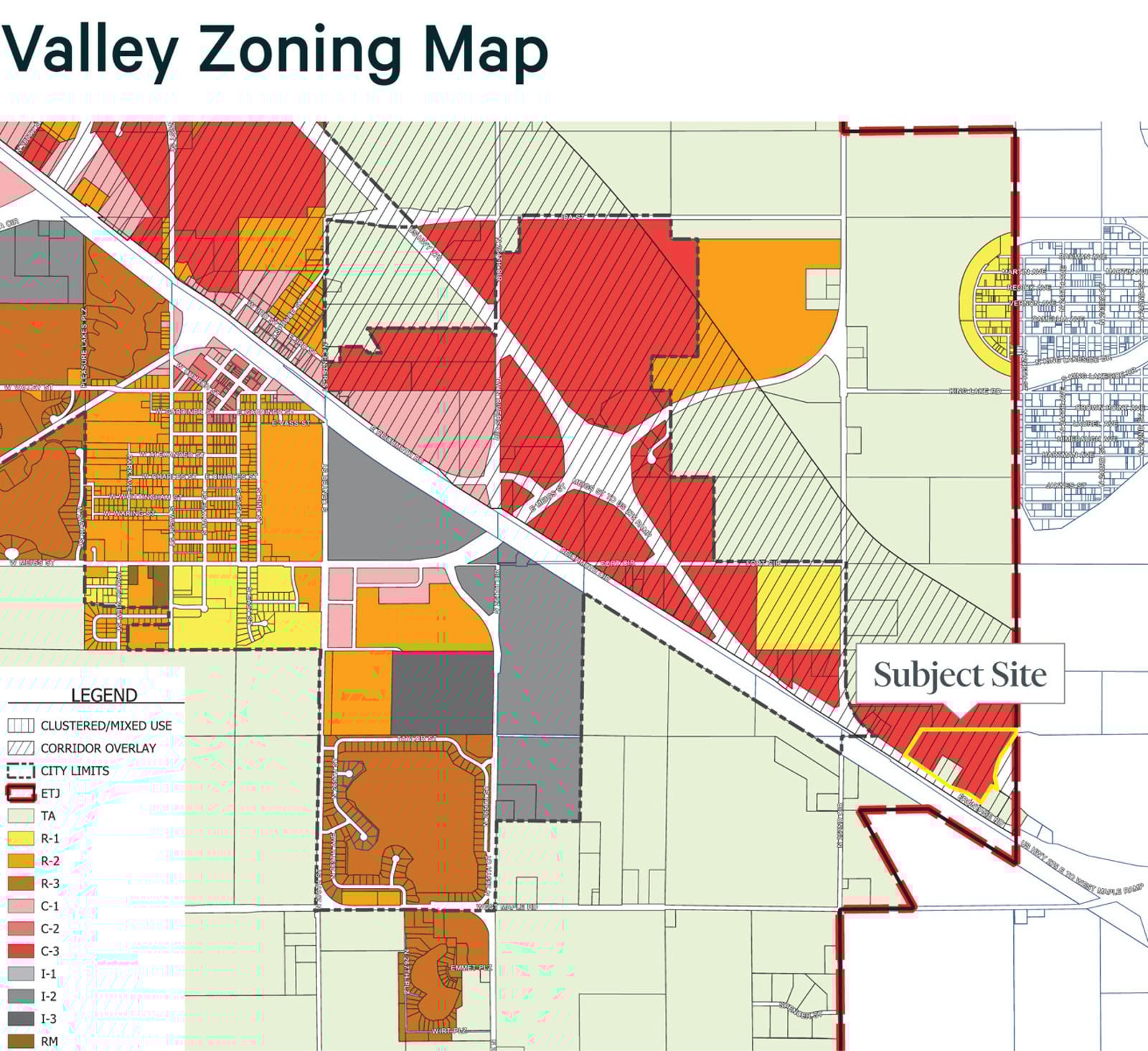 S Hwy 275 Frontage / Visibility | Commercial/Flex Land 25010 Old US Highway 275 - Image 2
