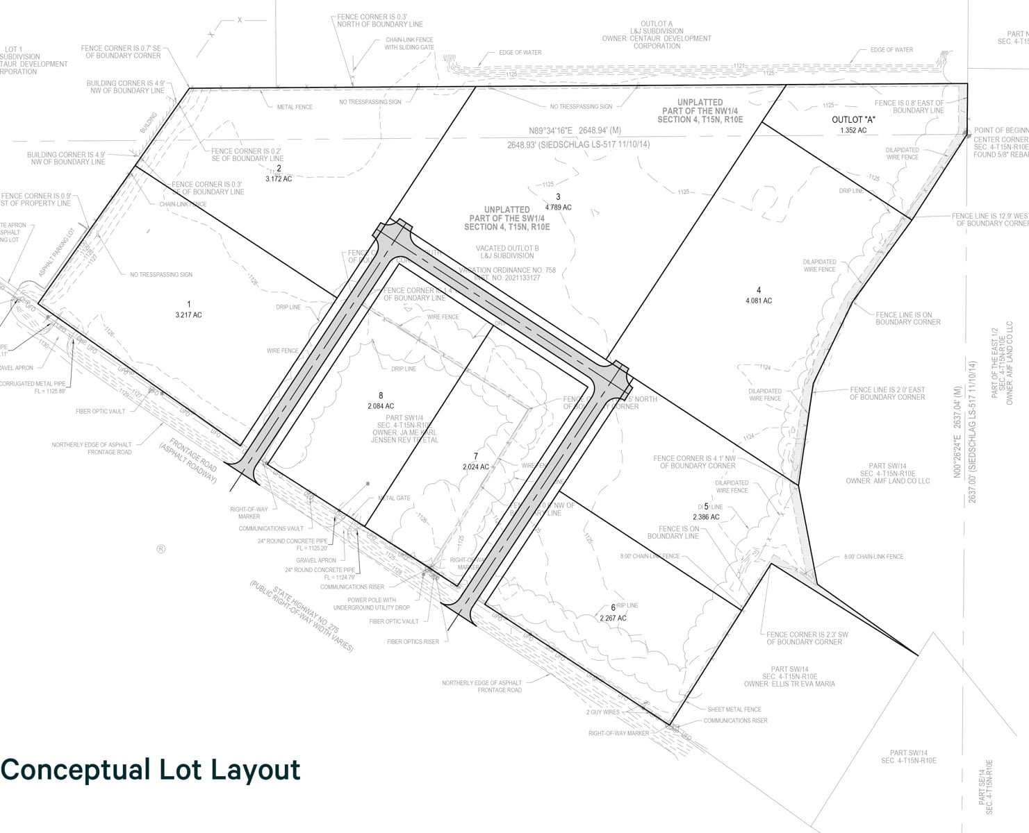 S Hwy 275 Frontage / Visibility | Commercial/Flex Land 25010 Old US Highway 275 - Image 3