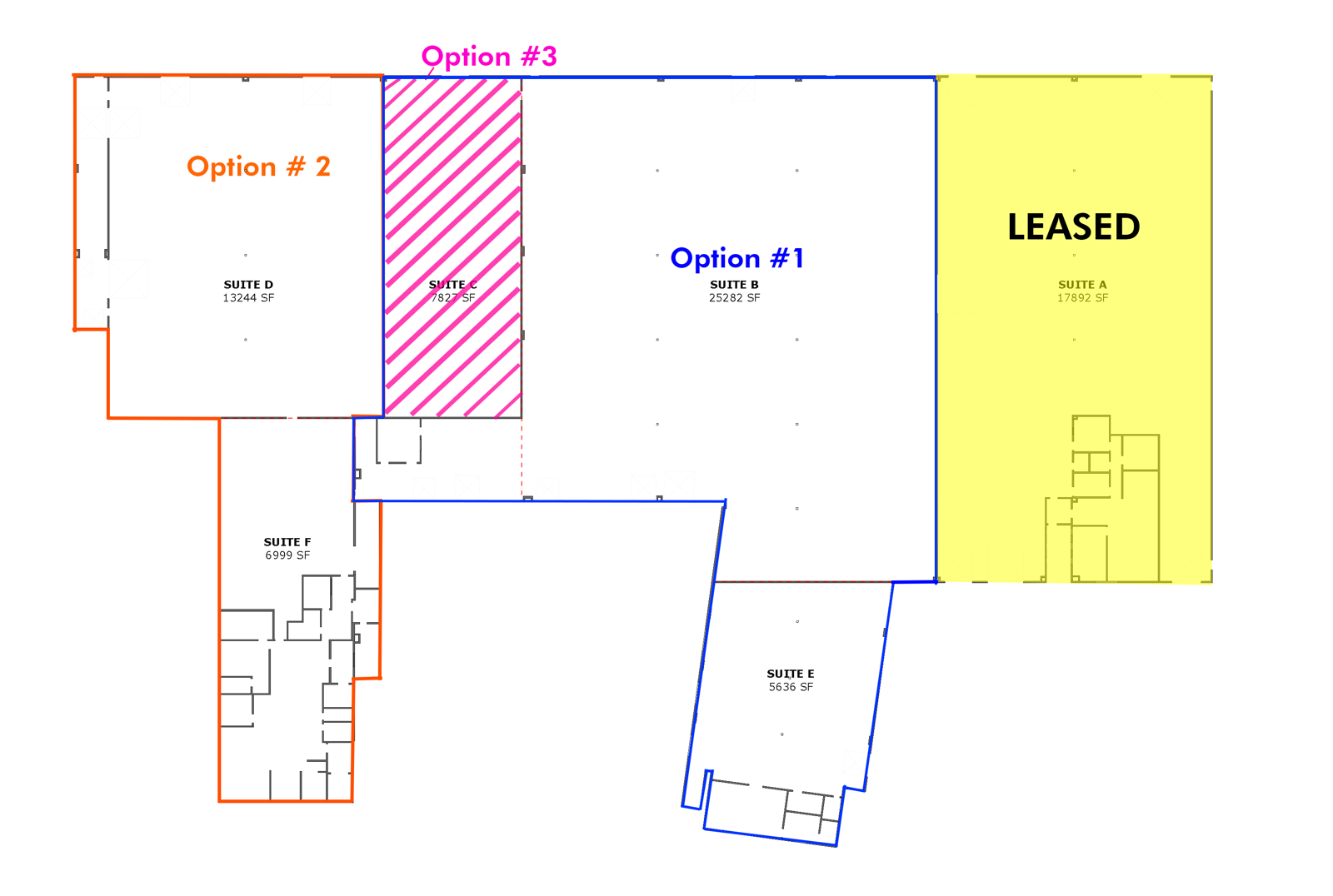 16 Commercial Ave floor plan - options