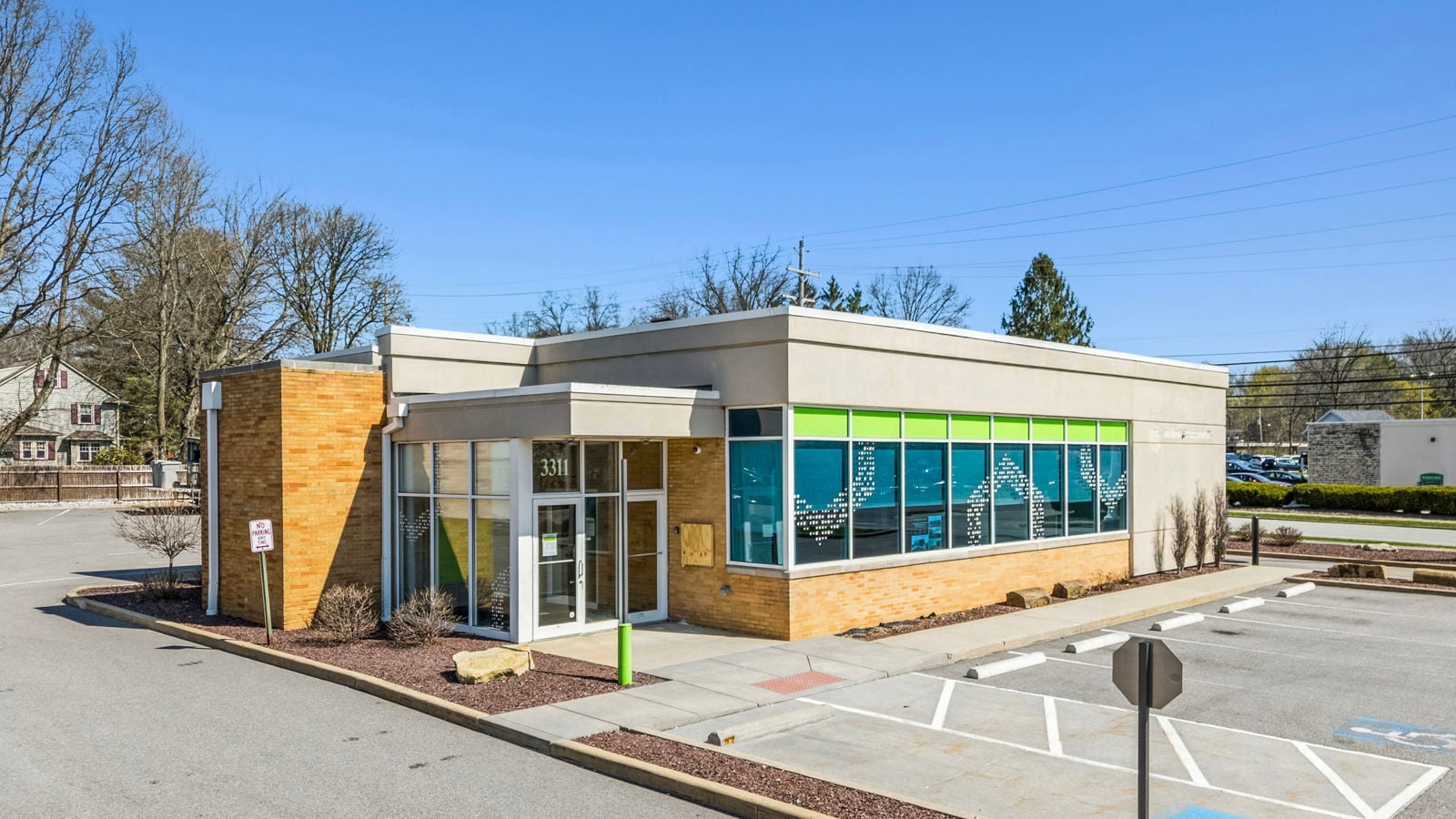 2,840 SF Freestanding Former Bank on 0.67 AC 3311 Kent Road - Image 2