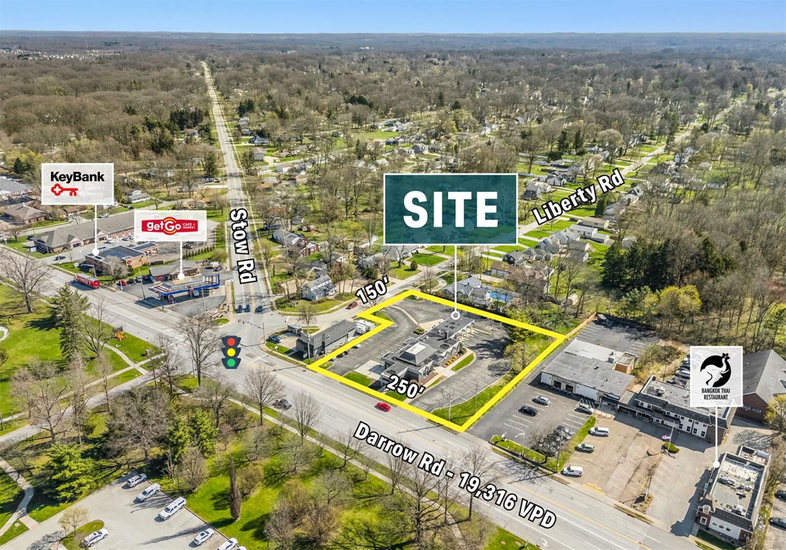 4,185 SF Freestanding Former Bank on 1.24 AC 3793 Darrow Road - Image 3