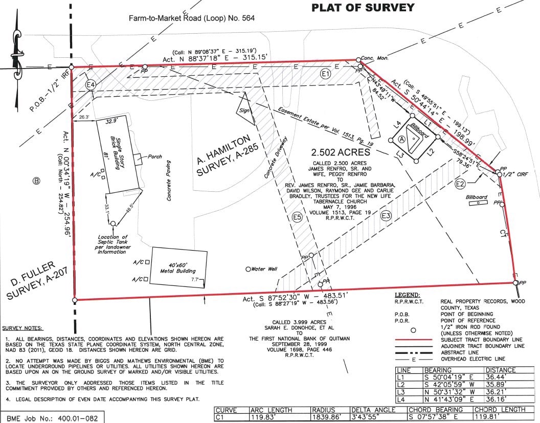 400.01-082 Survey Updated for Title Commitment - Cropped