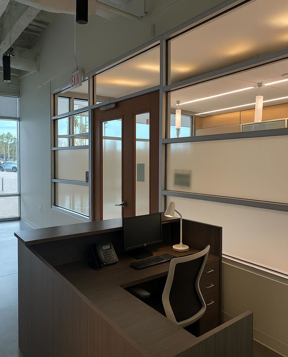 front desk