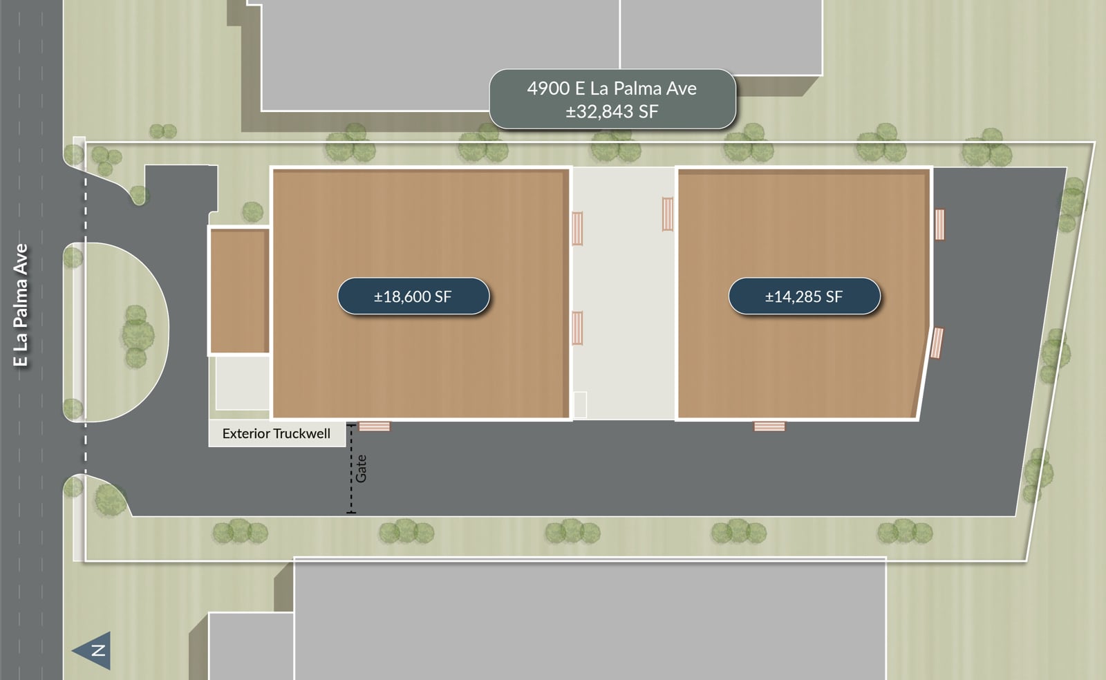 4900 La Palma_Site Plan