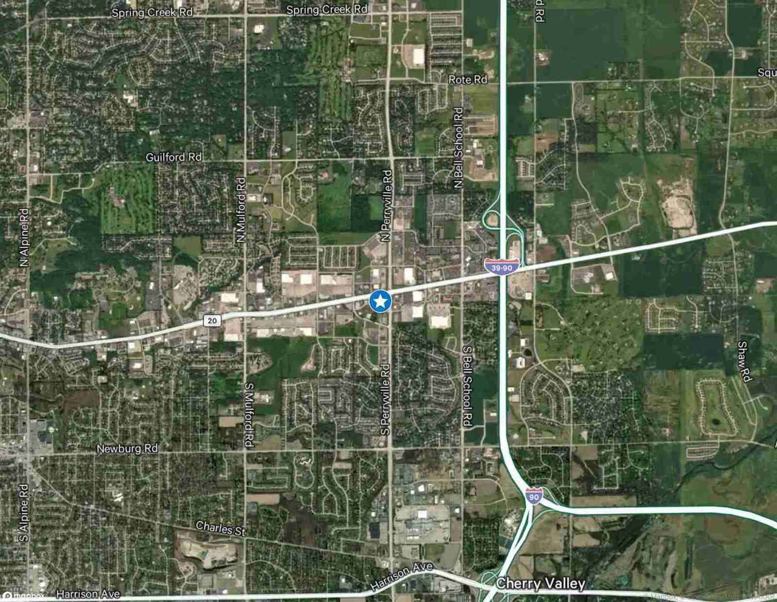 Aerial Map - Zoom out