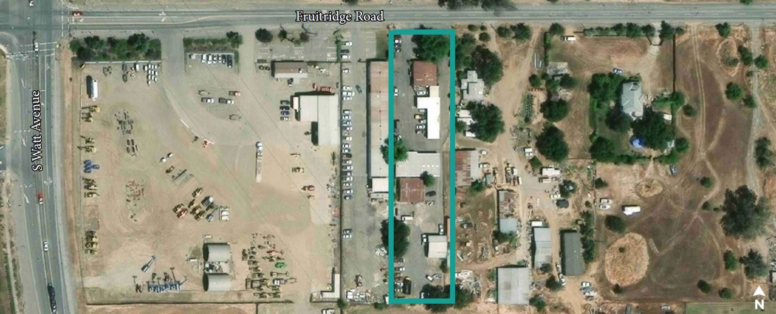 8996 Fruitridge - Property outlined 