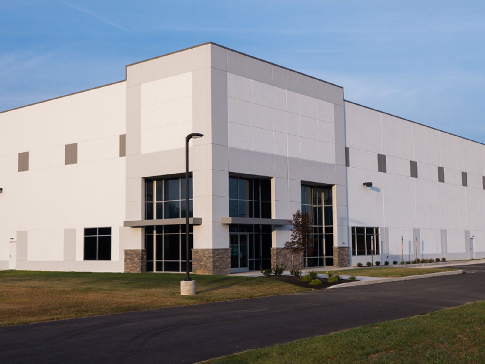 Front of building