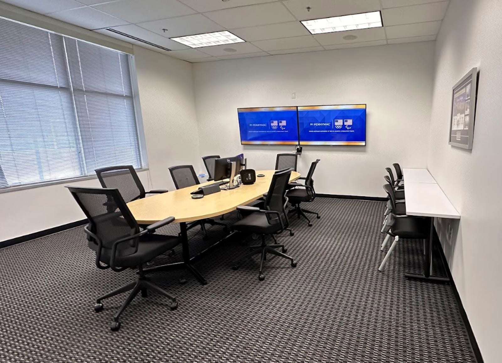 8 seat conf room
