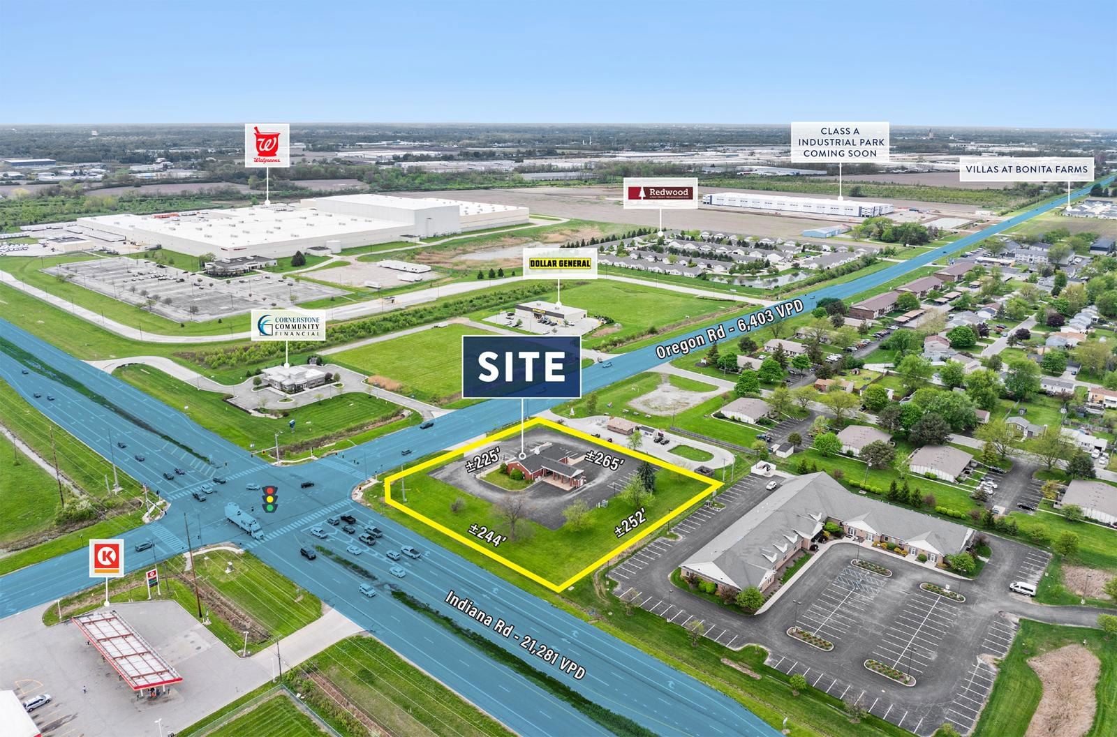 1.52 AC Signalized Development Site 28538 Oregon Road - Image 2
