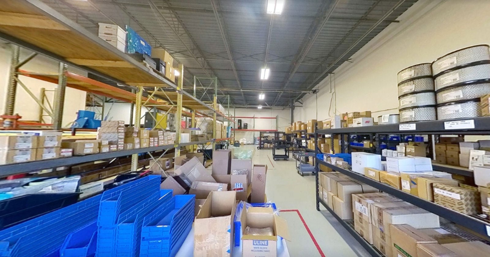 Warehouse Shelves