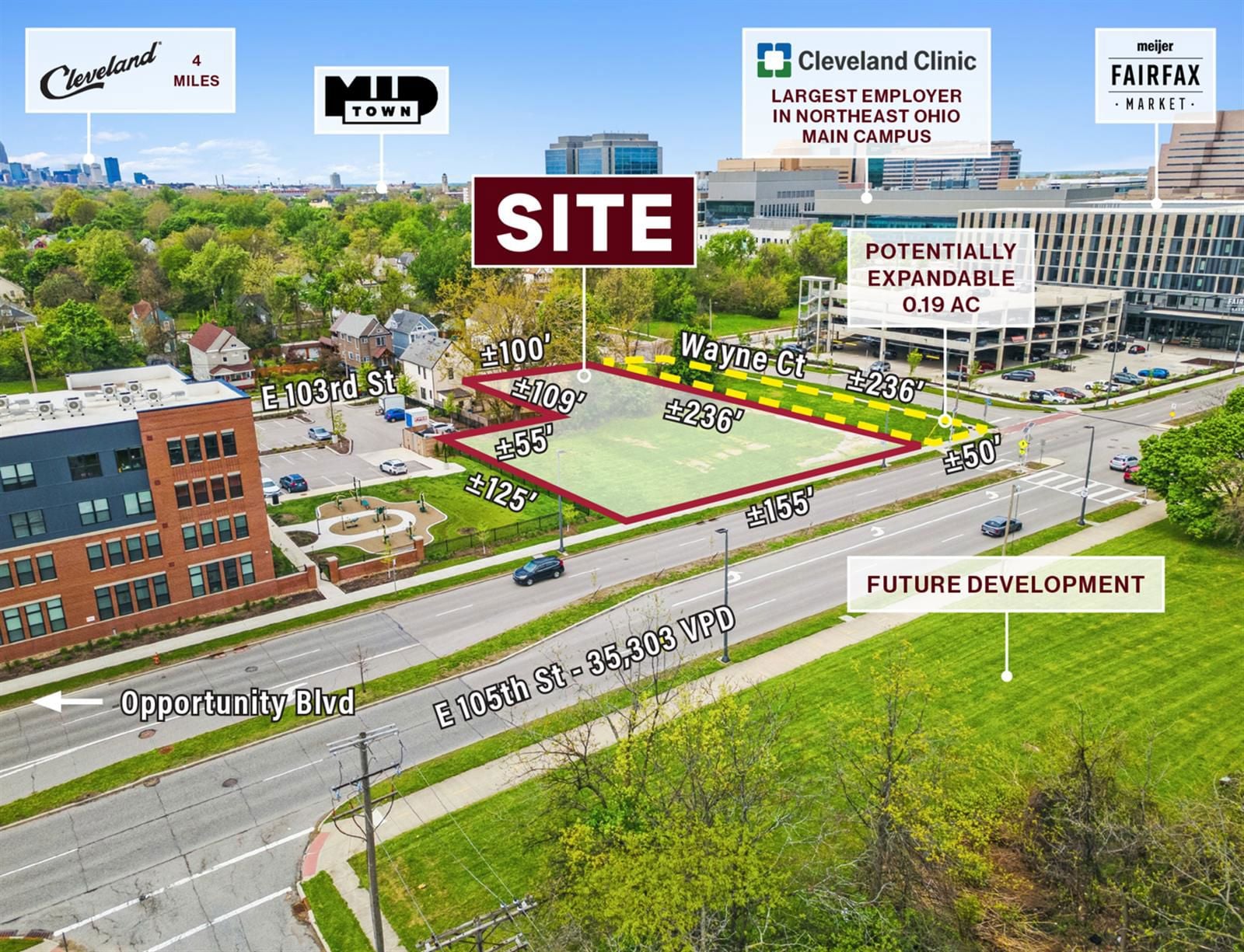 Opportunity Zone Development next to Cleveland Clinic 2220 East 105th Street - Image 4