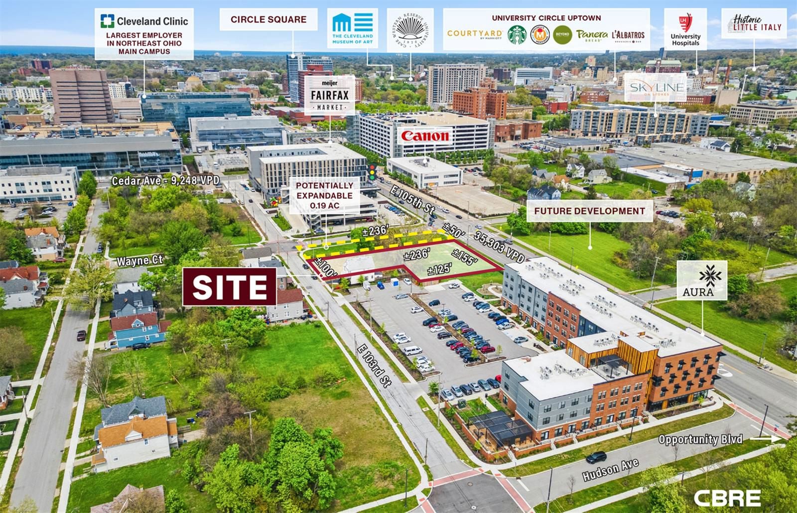 Opportunity Zone Development next to Cleveland Clinic 2220 East 105th Street - Image 2