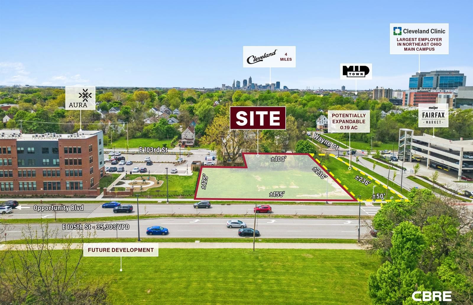 Opportunity Zone Development next to Cleveland Clinic 2220 East 105th Street - Image 3