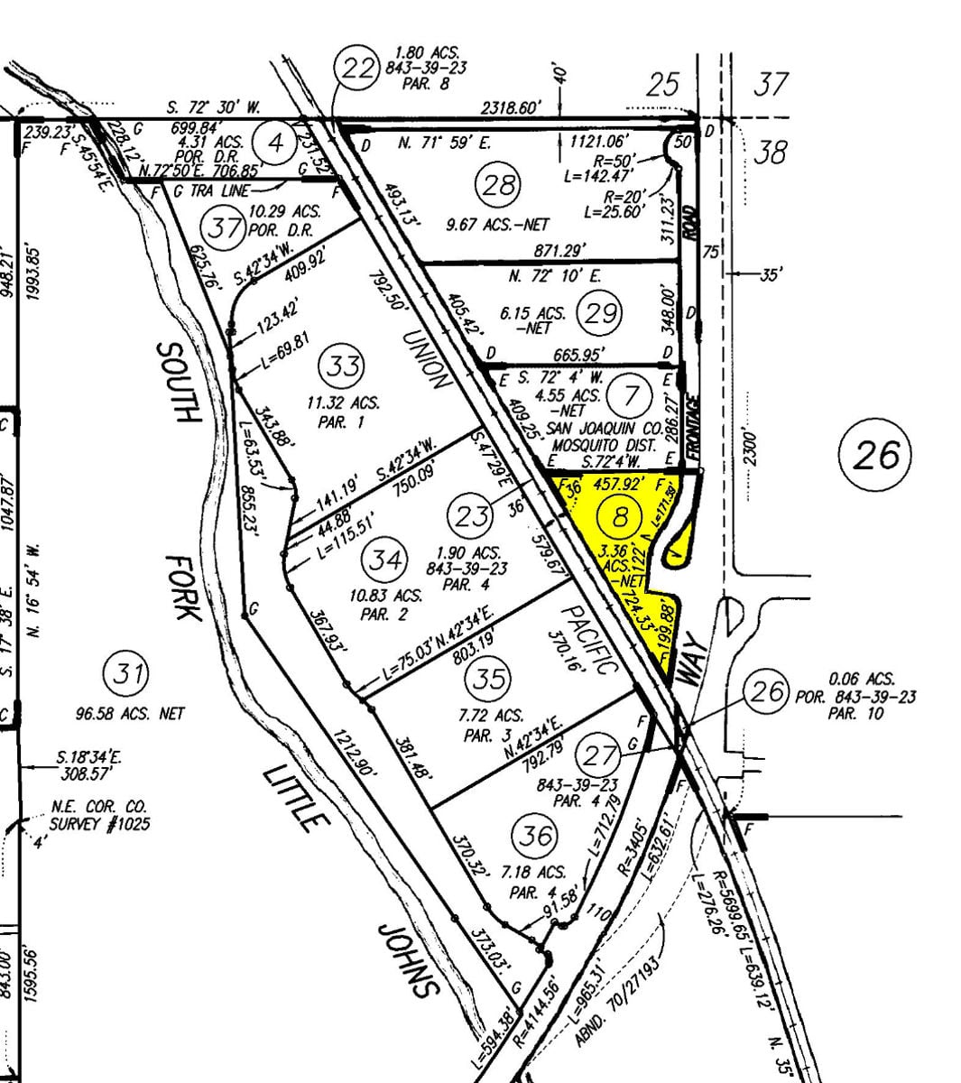 7979 S Airport Way Parcel Map