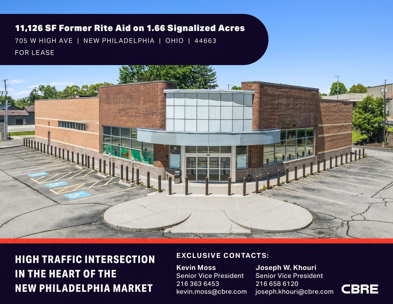 11,126 SF Former Rite Aid on 1.66 Signalized Acres 705 West High Avenue - Image 1