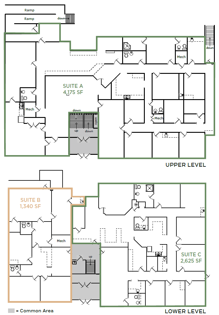 1032 Luke - Floor plans