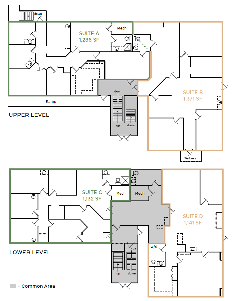 1020 Luke - Floor plans