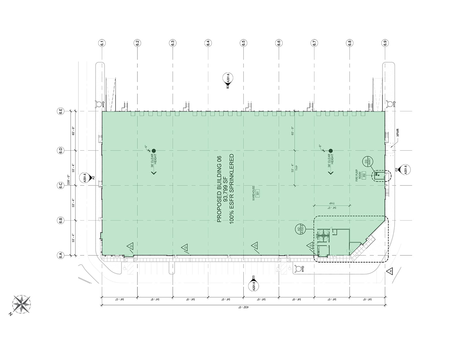 12100 Emerald Pass Ave, Bldg. 6 - Site Plan