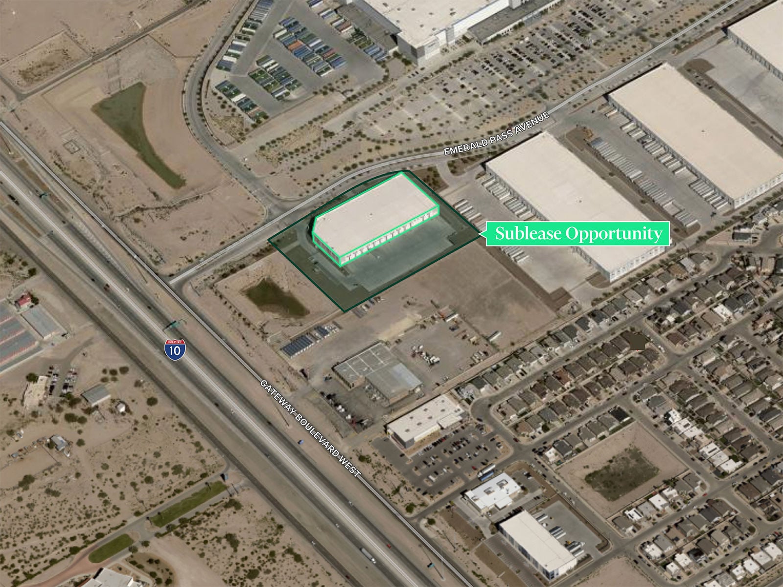 12100 Emerald Pass Ave, Bldg. 6 - Aerial View