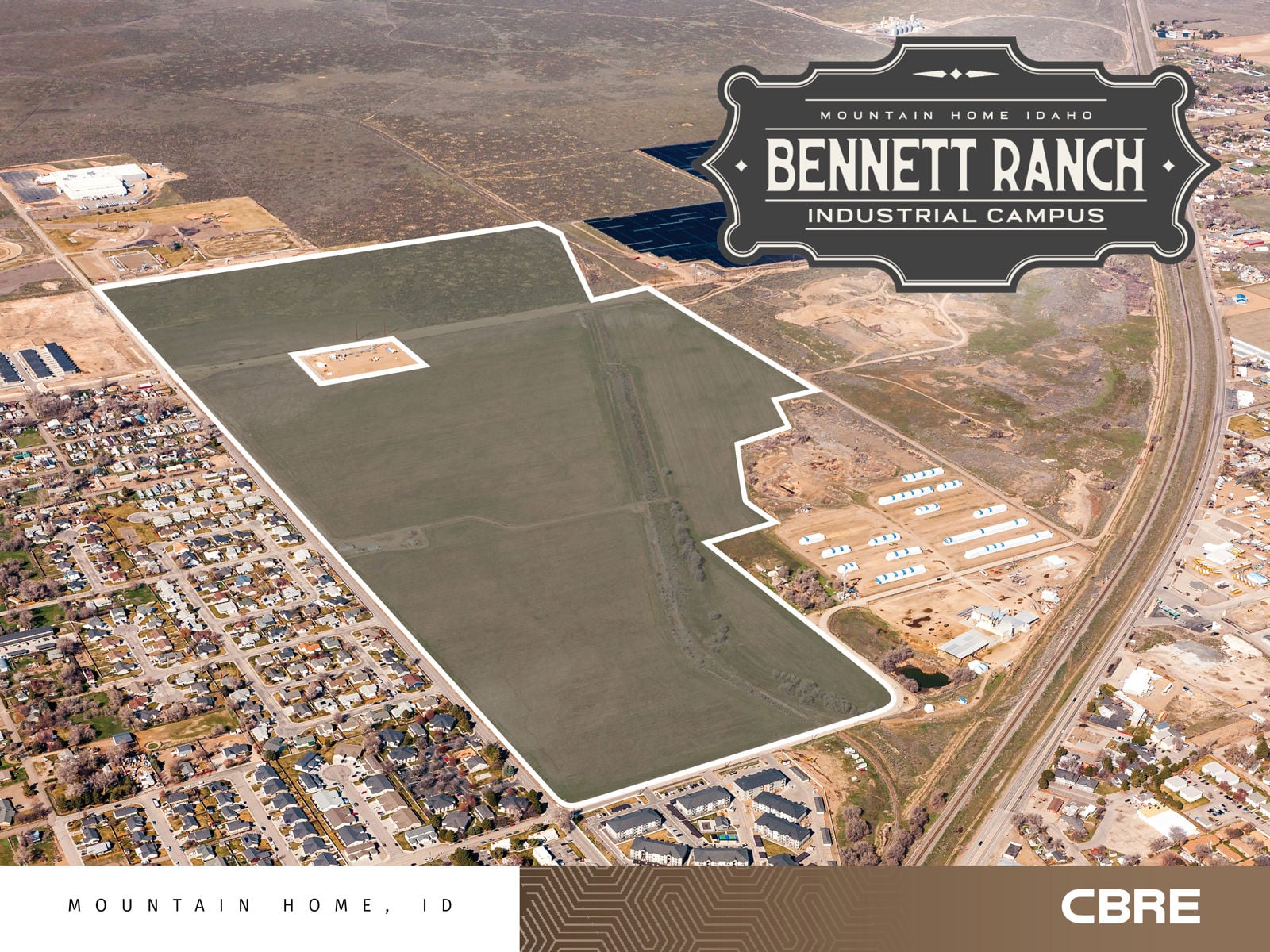 Bennett Ranch Industrial Campus_aerial 1