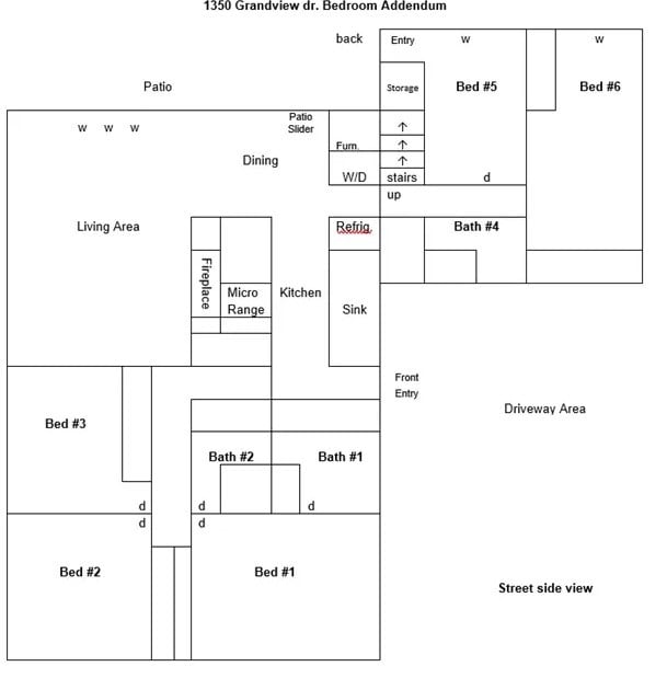 1350 Grandview Floor Plan Main