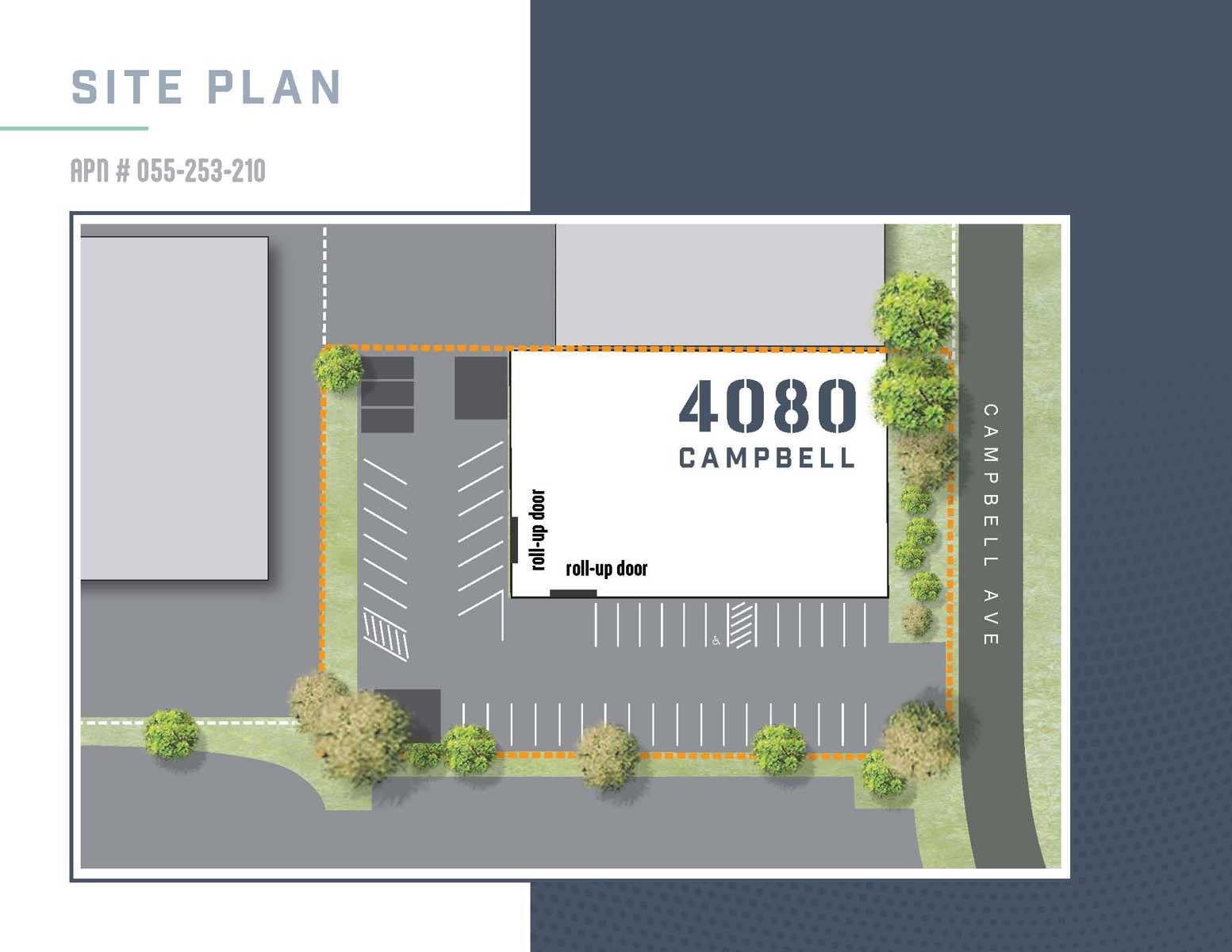4080 Campbell Ave, Menlo Park - Site Plan
