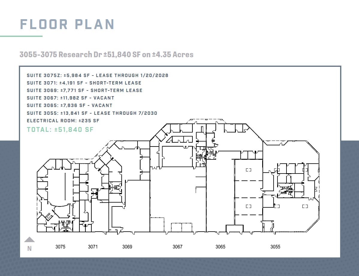 3043-3053 & 3055-3075 Research_floor plan 3055