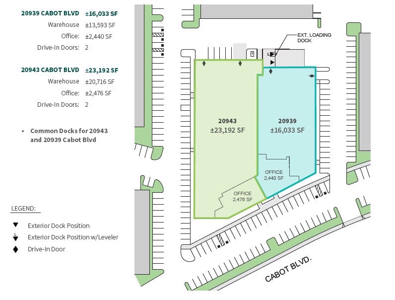 20939 Cabot - site plan