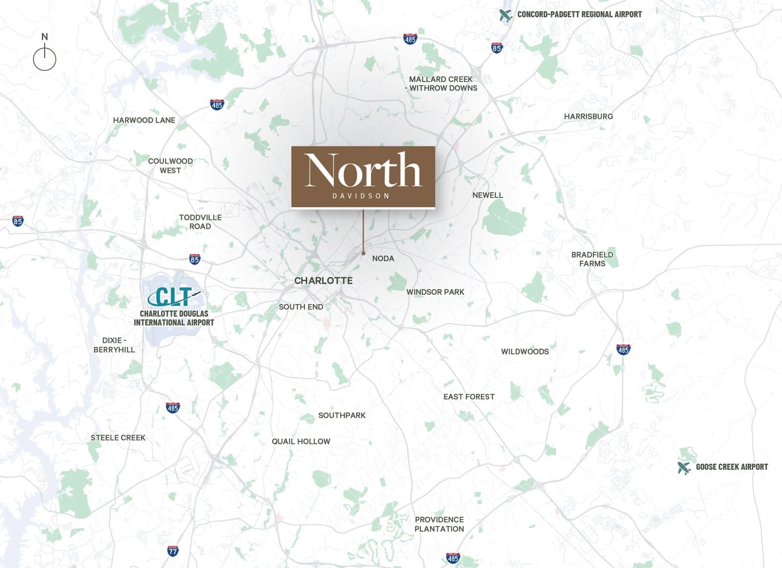 Charlotte Map