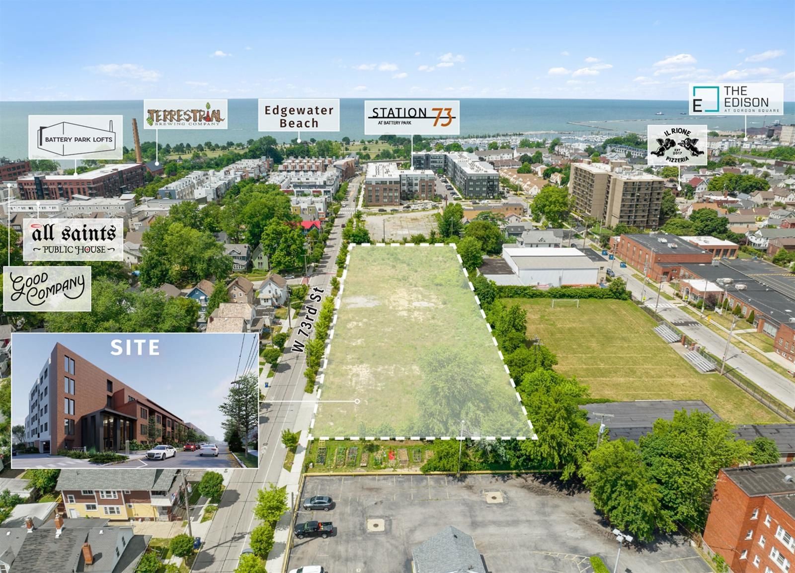1.78 AC Multifamily Development Site 1345 West 73rd Street - Image 2