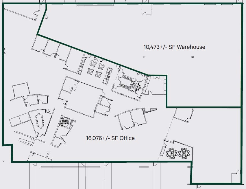 College & Renner D Floor Plan marked
