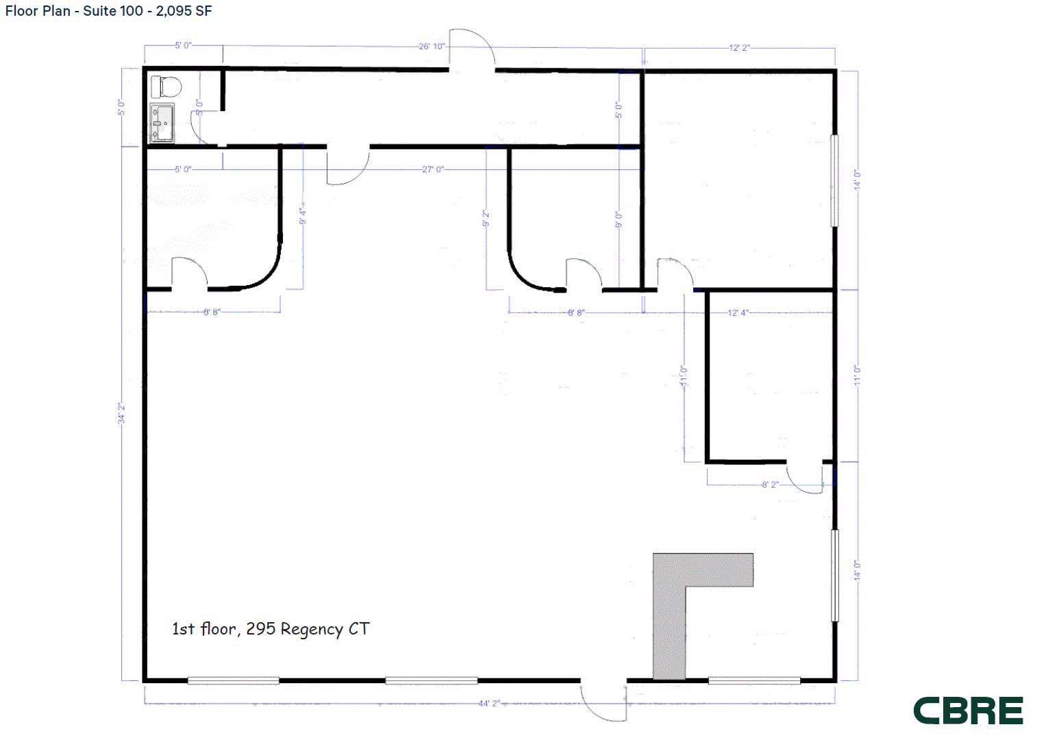 Floor Plan_Suite 100
