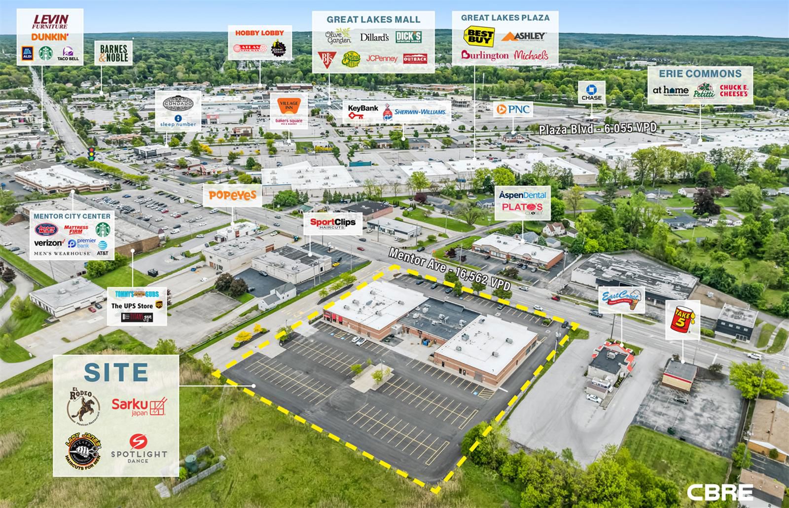 Final Spaces at the Avenue Shoppes 7593 Mentor Avenue - Image 2