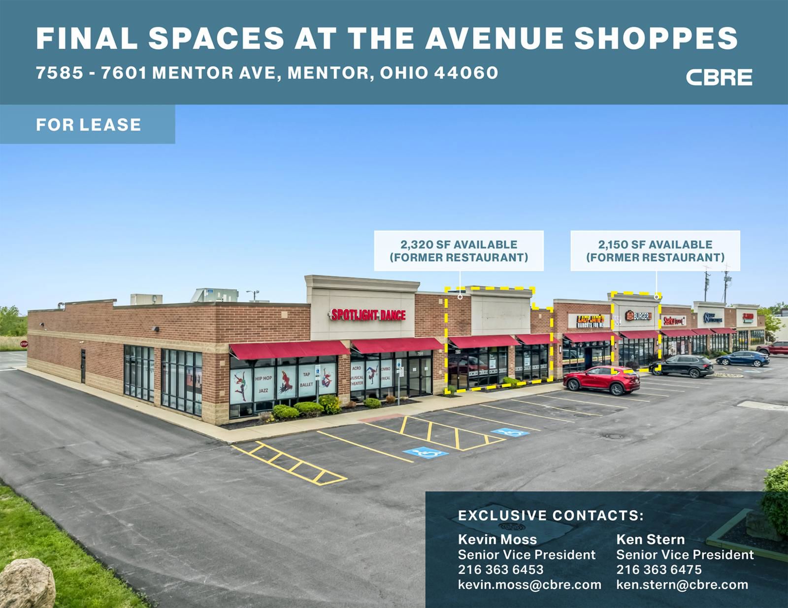 Final Spaces at the Avenue Shoppes 7593 Mentor Avenue - Image 1