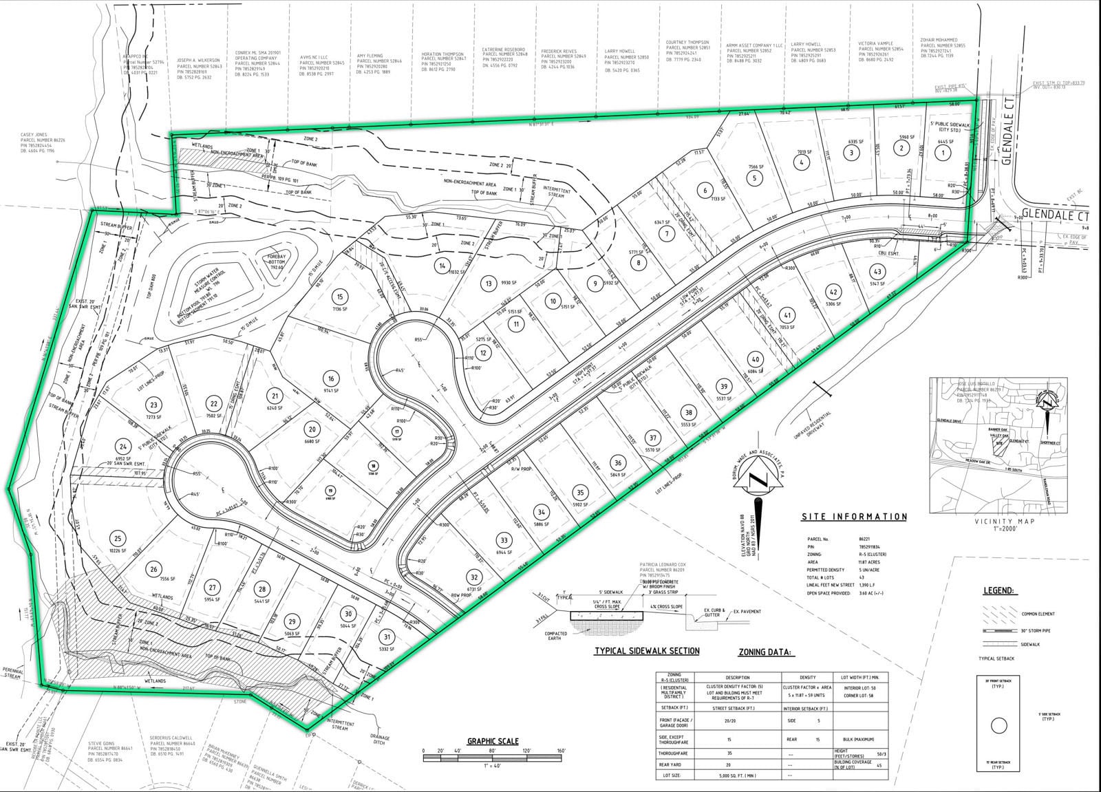 3914 Glendale Court - 2 Preliminary Sketch