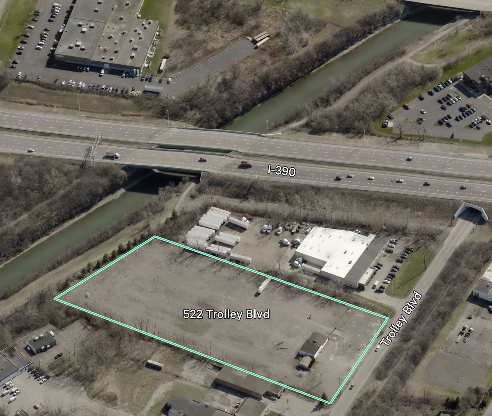 Aerial of Property