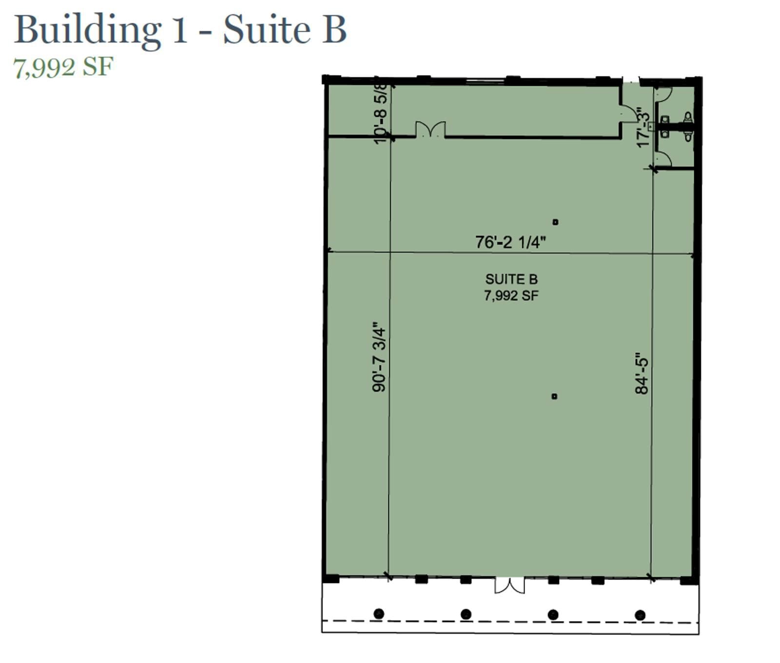 Bldg 1 - Suite B Floor Plan