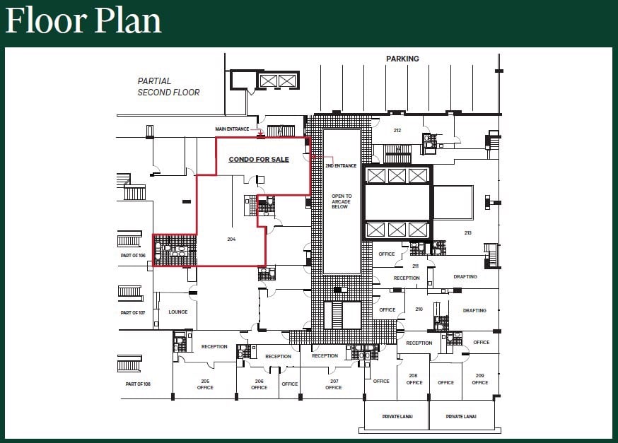 1750 Kalakaua Ave - Floor Plan
