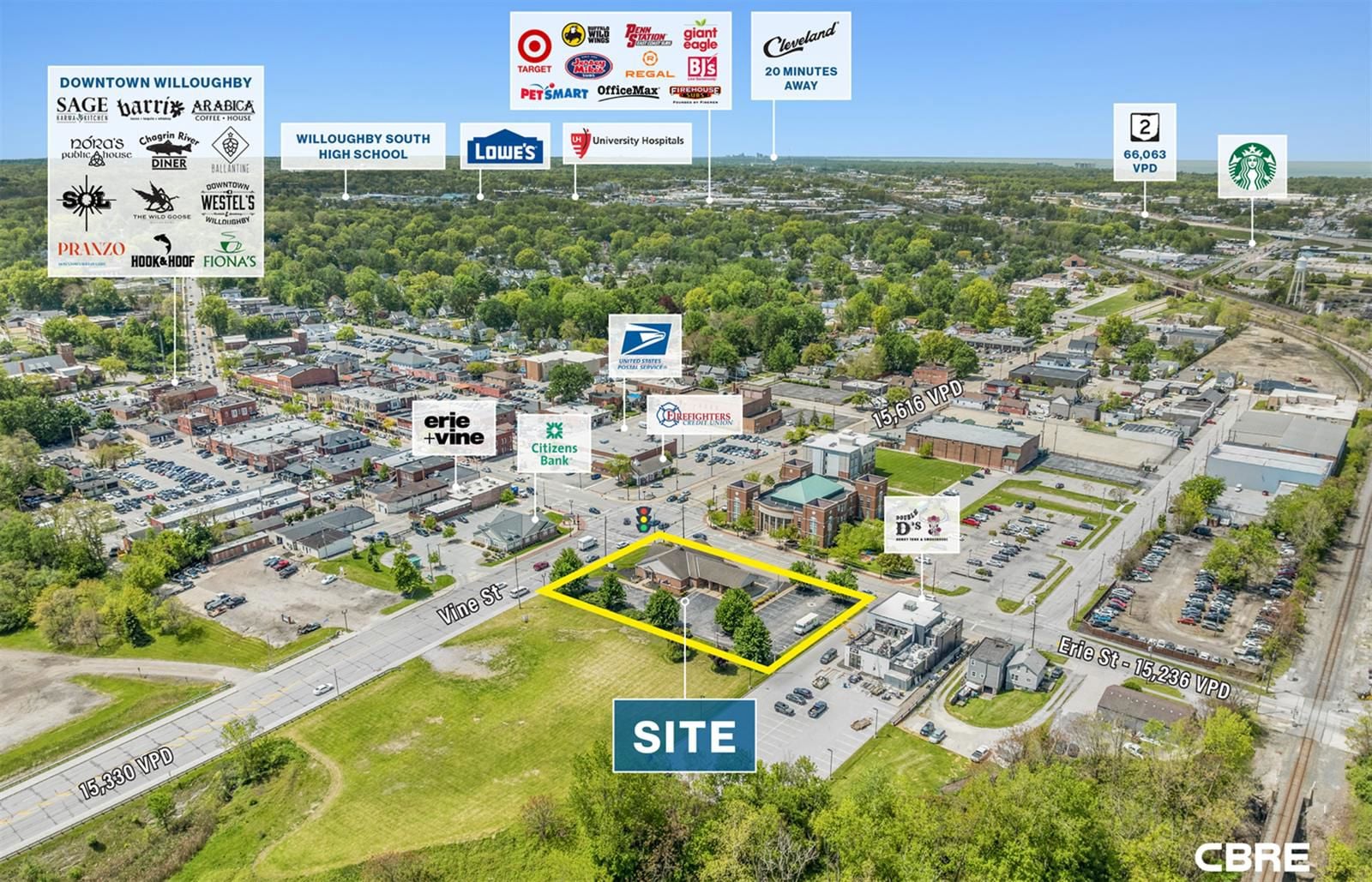 Freestanding 4,149 SF Former Bank 38201 Erie Street - Image 2