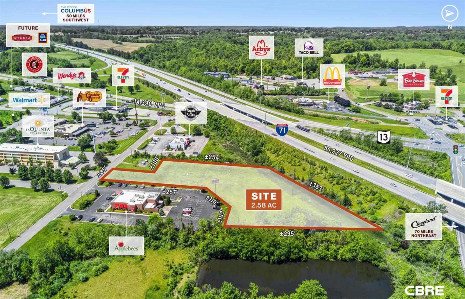 2.58 AC Highway Development Site 129 Stander Avenue - Image 3