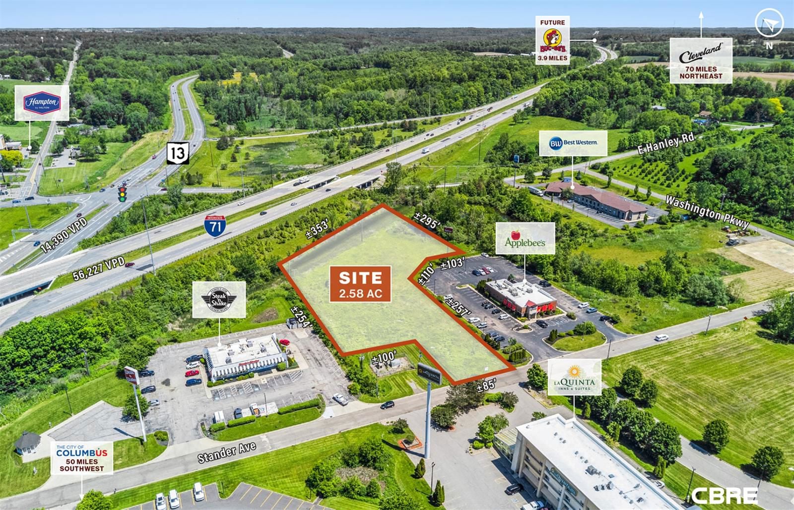 2.58 AC Highway Development Site 129 Stander Avenue - Image 4